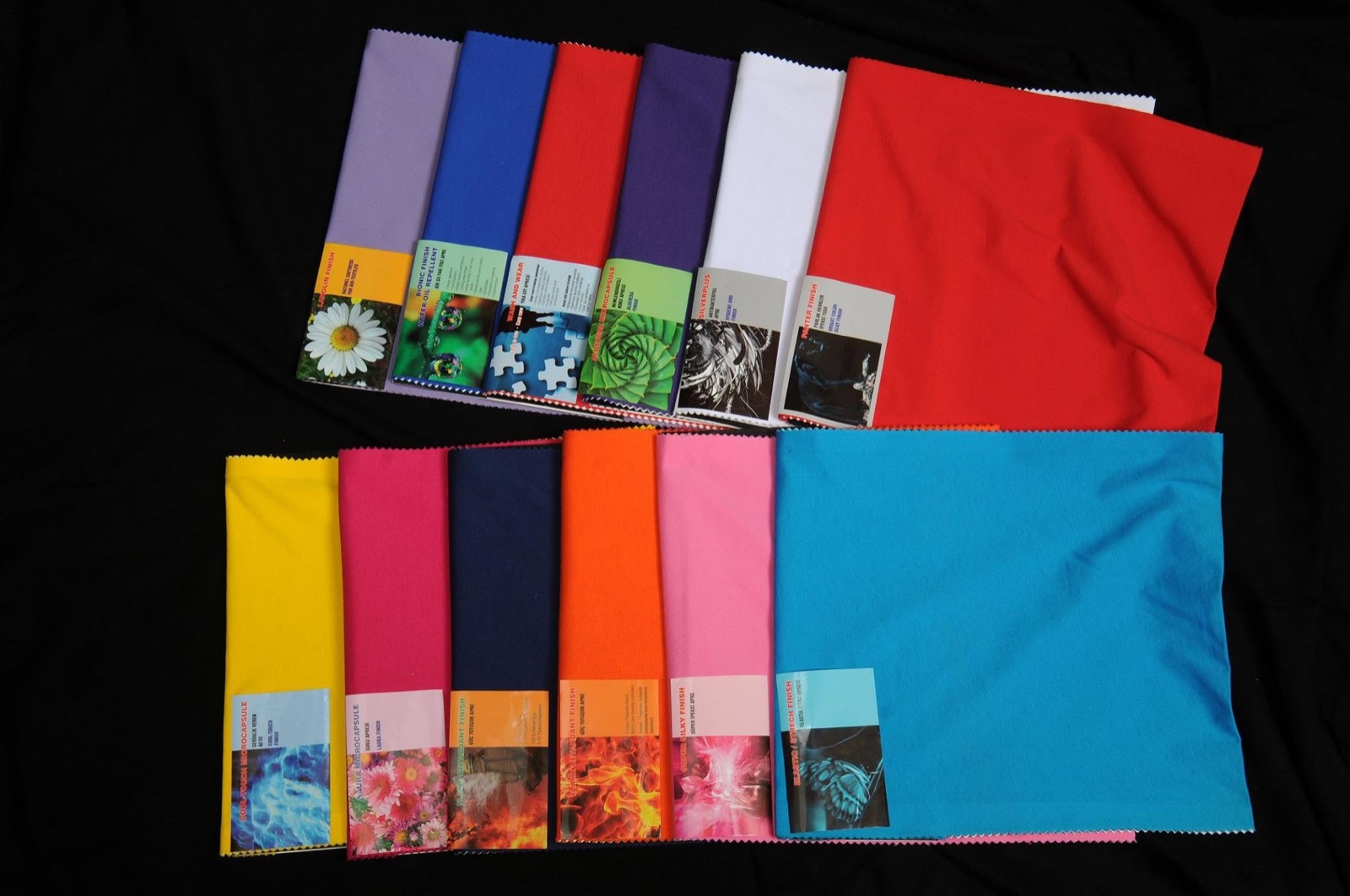 Alteks textile colour and performance samples